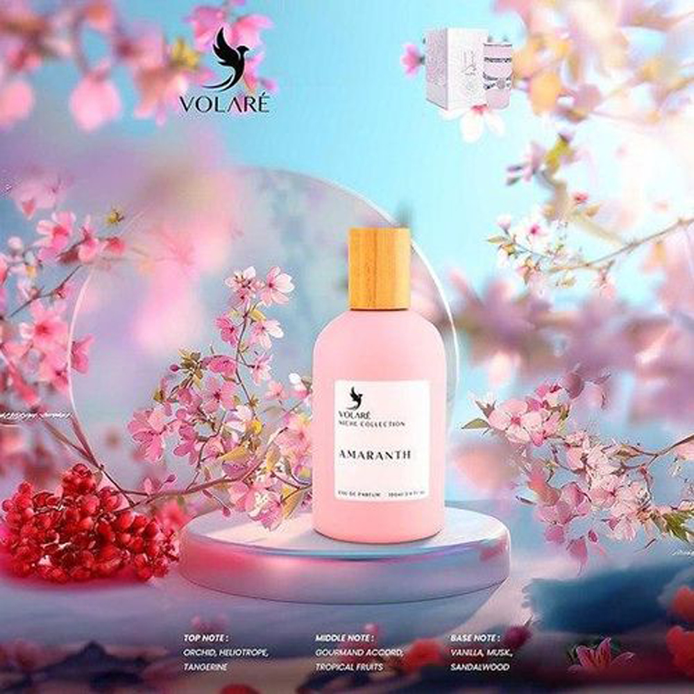 ادوپرفیوم آمارانت نیش کالکشن ولار Amaranth Niche Collection Volare 3 ادوپرفیوم آمارانت نیش کالکشن ولار Amaranth Niche Collection Volare