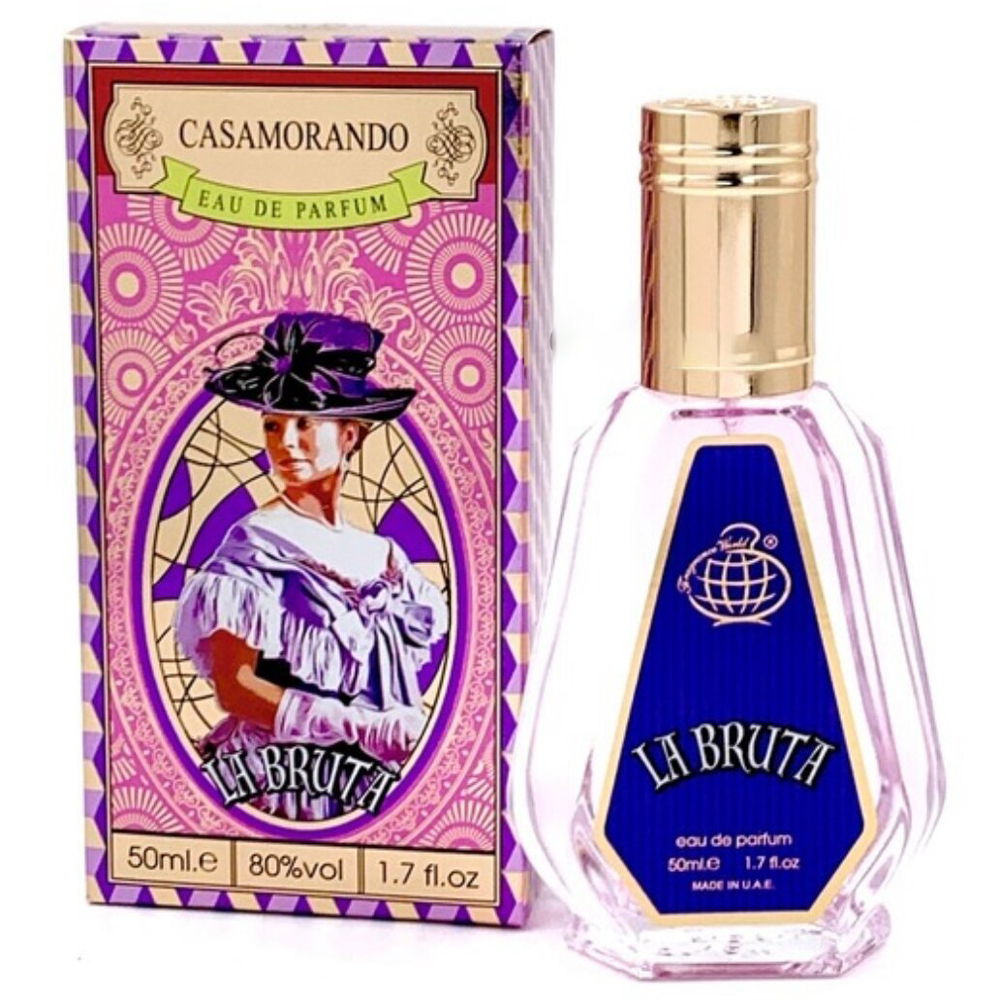 ادوپرفیوم 50 میل کازاموراندو لا بروتا فرگرانس ورد Casamorando La Bruta Fragrance World 1 ادوپرفیوم 50 میل کازاموراندو لا بروتا فرگرانس ورد Casamorando La Bruta Fragrance World