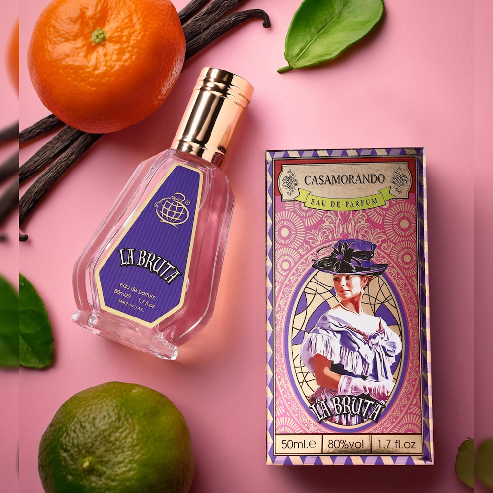 ادوپرفیوم 50 میل کازاموراندو لا بروتا فرگرانس ورد Casamorando La Bruta Fragrance World 3 ادوپرفیوم 50 میل کازاموراندو لا بروتا فرگرانس ورد Casamorando La Bruta Fragrance World