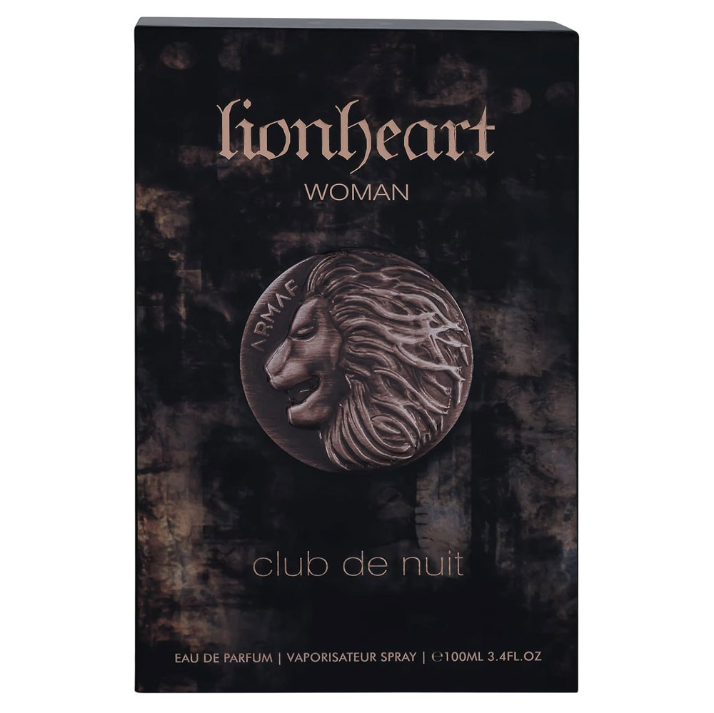 ادوپرفیوم کلاب د نویت لاین هارت ومن Club De Nuit Lionheart Woman 3 ادوپرفیوم کلاب د نویت هارت لاین ومن آرماف Club De Nuit Lionheart Woman Armaf