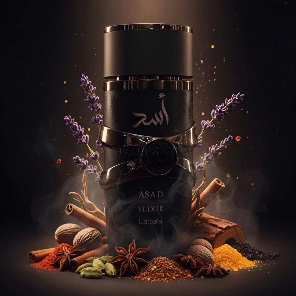 ادوپرفیوم اسد الکسیر لطافه Asad Elixir Lattafa 3 ادوپرفیوم اسد الکسیر لطافه Asad Elixir Lattafa